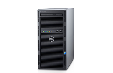 戴尔PowerEdge T130 塔式服务器（英特尔至强 E3-1230 v6 3.5GHz 四核丨16G DDR4内存丨2块*2TB SATA硬盘丨3年下一工作日上门服务）