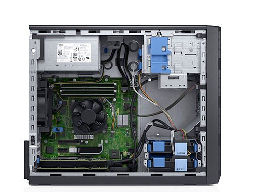 戴尔/Dell PowerEdge T130 塔式服务器（英特尔至强 E3-1220 v6 3.0GHz 四核丨16G DDR4内存丨2块*2TB SATA硬盘丨3年下一工作日上门服务）