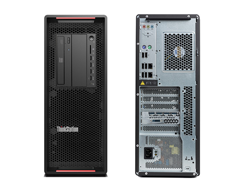 联想ThinkStation P720塔式工作站（2颗*至强金牌 5120 2.2G 14C丨128G内存丨512G+4TB SATA硬盘丨NVIDIA P5000 16G独显丨3年保修）