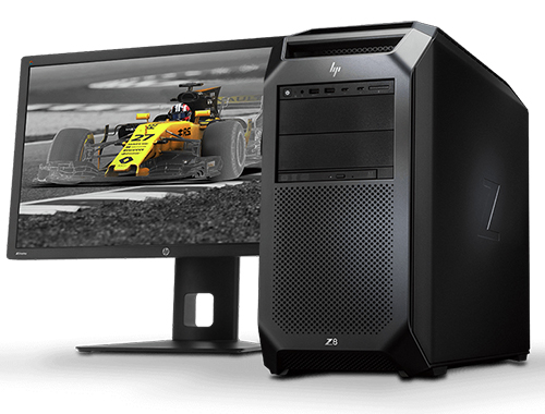 HP Z8 G4塔式工作站（英特尔至强铜牌3104 6核 1.7Ghz/8内存/2T SATA硬盘/P400 2G独显/3年保修）