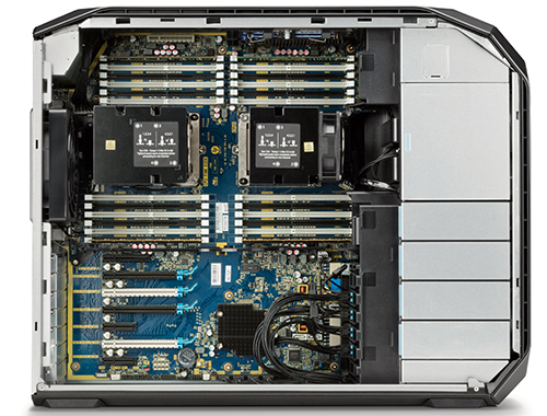 HP Z8 G4塔式工作站（两颗英特尔至强金牌6130 16核2.1Ghz/128内存/1TB SSD+2*4T SATA硬盘/P5000 16G独显/3年保修）