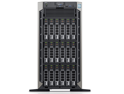 Dell PowerEdge T640塔式服务器（2颗*英特尔至强® 铂金 8170 2.1G,26核丨384GB内存丨8块*10TB 7.2K SAS硬盘丨H730P阵列卡丨DVD光驱丨3年保修）