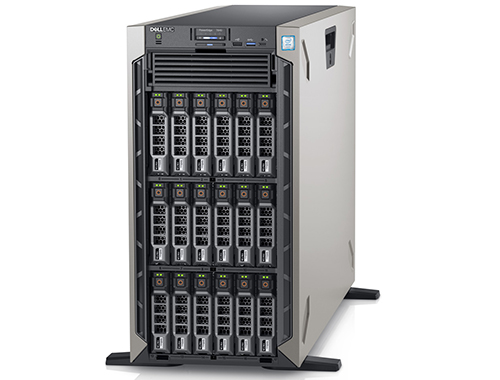 Dell PowerEdge T640塔式服务器（2颗*英特尔至强® 铂金 8170 2.1G,26核丨384GB内存丨8块*10TB 7.2K SAS硬盘丨H730P阵列卡丨DVD光驱丨3年保修）
