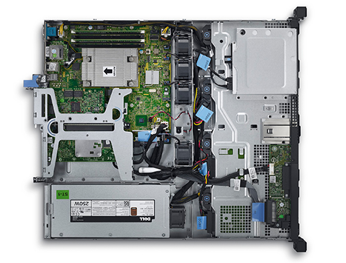 戴尔/Dell PowerEdge R230 机架式服务器（英特尔至强 E3-1220 v6 3.0GHz，4核丨8G DDR4内存丨1TB 7.2K SATA硬盘丨DVD光驱丨3年上门服务）