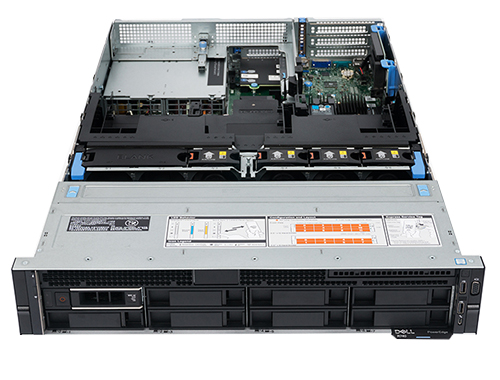 Dell EMC R740 机架式服务器（2颗*英特尔至强金牌5120 2.2G, 14核丨128GB DDR4内存丨8块*1.2TB 10K SAS硬盘丨H740P阵列卡丨3年保修）