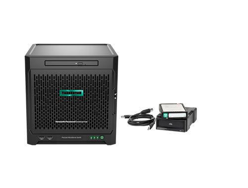 HPE ProLiant MicroServer Gen10 微型塔式服务器 （AMD皓龙 X3216 16GB 2块*2TB 4LFF NHP SATA 200 瓦）