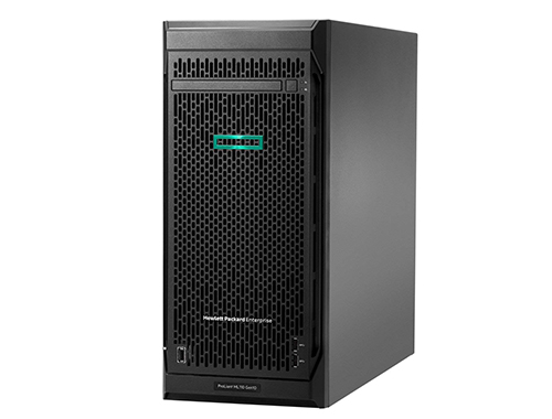 HPE ProLiant ML110 Gen10 (880648-AA5) 英特尔至强3104 1P 8GB-R S100i 4LFF 非热插拔 1TB 350瓦电源 塔式服务器
