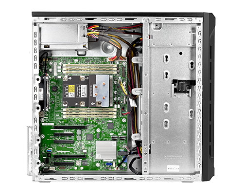 HPE ProLiant ML110 Gen10 (P03684-375) 英特尔至强3104 1P 8GB-R S100i 4LFF 非热插拔 SATA 350瓦电源 工作组塔式服务器