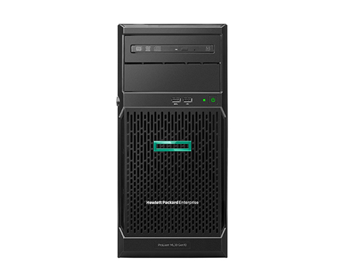 HPE ProLiant ML30 Gen10 (P06785-375) 英特尔至强E-2124 1P 16GB-U S100i 4LFF 350 瓦电源高性能服务器