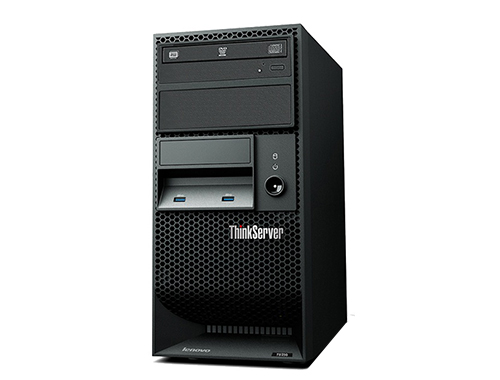 Lenovo ThinkServer TS250 塔式服务器（英特尔® 奔腾G4560 3.50 GHz 双核丨4G DDR4内存丨1TB 7.2K SATA硬盘丨RAID121i丨DVD丨3年保修）