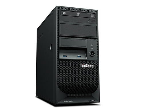 联想ThinkServer TS250塔式服务器（英特尔至强 E3-1225v6 3.3GHz，4核丨16G DDR4内存丨2TB 7.2K SATA硬盘丨RAID121i丨DVD丨3年保修）