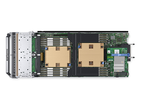 戴尔/Dell PowerEdge M640 刀片式服务器（英特尔至强铜牌3104 1.7GHz，6核丨8GB DDR4内存丨2块*600GB 10K SAS硬盘丨H330阵列卡丨3年保修）