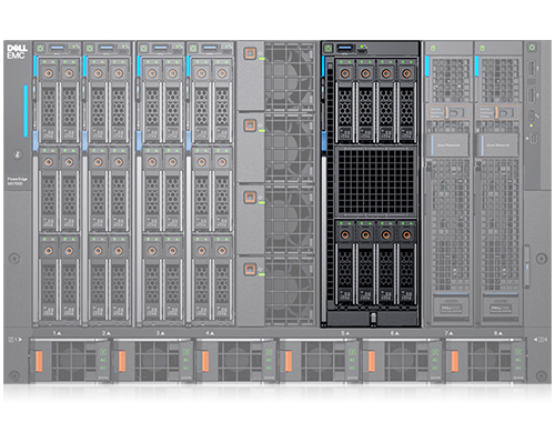 戴尔/Dell PowerEdge MX840c 模块化服务器（2颗*英特尔至强金牌8160 2.1G, 24核丨192GB内存丨2块*1TB Nvme固态硬盘丨H745P阵列卡丨3年保修）