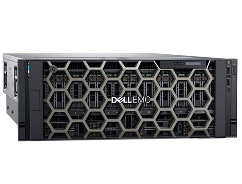 戴尔PowerEdge R940xa机架式服务器（2颗*英特尔至强金牌6152 2.1G, 22核丨256GB内存丨2块*512G固态+15块*1.8TB 10K SAS硬盘丨H740P丨3年保修）