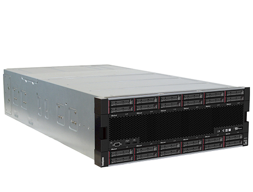 联想 SR950机架式服务器（4颗英特尔至强®铂金8160 2.1G, 24核丨256GB DDR4内存丨480G SSD+6块1.2TB 10K SAS硬盘丨RAID 930-16i丨3年保修）