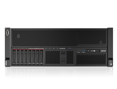 联想Thinksystem SR860 机架式服务器（2颗*英特尔至强金牌5120 2.2G, 14核丨64GB DDR4内存丨8块*600GB 10K SAS硬盘丨730-8i丨3年保修）
