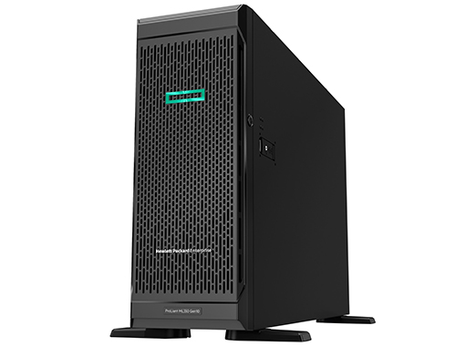 HPE ProLiant ML350 Gen10 塔式服务器（英特尔至强® 铜牌3104 1.7G, 6核丨16GB DDR4 内存丨2块*1TB 7.2K SATA硬盘丨S100i阵列卡丨3年保修）