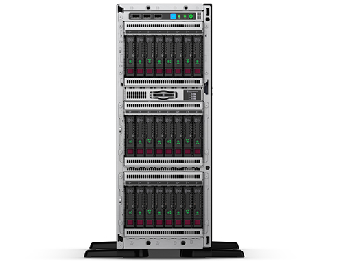 HPE ML350 Gen10 塔式服务器（2颗*英特尔至强®银牌4110 2.2G, 8核丨32GB DDR4 内存丨4块*600GB 10K SAS硬盘丨E208i-a阵列卡丨3年保修）