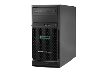 HPE ProLiant ML30 Gen10 塔式服务器（英特尔至强 E-2124 3.3GHz 4核丨16GB DDR4内存丨2块1TB 7.2K SATA硬盘丨S100i阵列卡丨3年保修服务）