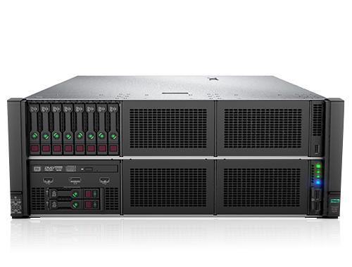 HPE ProLiant DL580 Gen10（869852-AA1）英特尔至强金牌5120 2P 32GB-R P408i-p 8SFF 2x1600W 电源入门级服务器