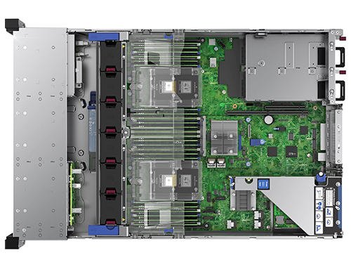 HPE ProLiant DL380 Gen10（P05524-B21）英特尔至强银牌4110 1P 16GB-R P408i-a 8LFF  331i 4x 1GbE 500瓦冗余电源解决方案服务器