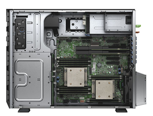 戴尔/Dell PowerEdge T440 塔式服务器（英特尔至强® 铜牌3204 1.92G, 6核丨16GB内存丨2TB 7.2K SAS硬盘丨H330阵列卡丨DVD光驱丨3年保修）