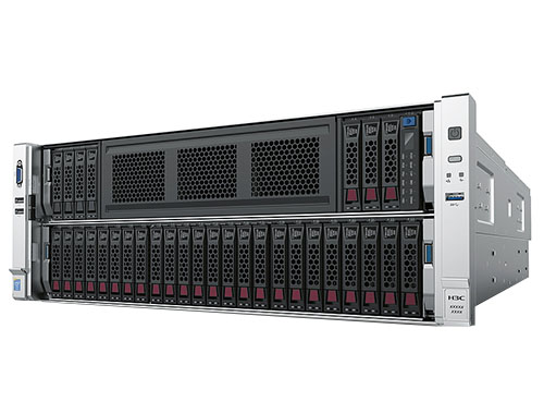 H3C UniServer R6900 G3服务器（4颗*英特尔至强® 金牌 6252 2.1G, 24核丨512GB DDR4内存丨 480GB SATA 2.5in固态硬盘*5块丨3年保修）