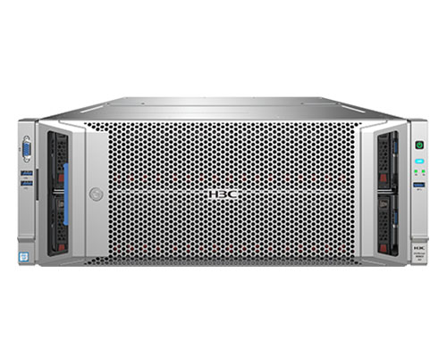 H3C UniServer R6900 G3机架式服务器（4颗*英特尔至强® 铂金 8276 2.2G, 28核丨512GB 内存丨1.92TB SATA 2.5in SSD固态硬盘*5块丨3年保修）