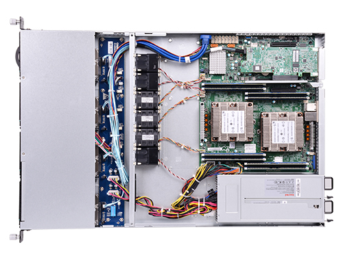 宝德自强双路云服务器PR1510P（至强铜牌3204 1.9G, 6核丨32GB 内存丨4TB 6G 7.2K SATA硬盘*3块丨3年保修）