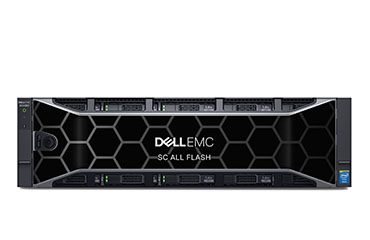 Dell EMC SC All-Flash存储阵列，SC5020F全闪存存储