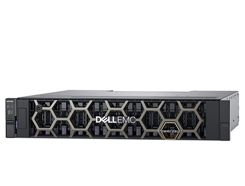 戴尔易安信Dell EMC PowerVault ME4024光纤存储阵列，双控制器/960GB SSD SAS*8, 3YPS/7*24_4/导轨