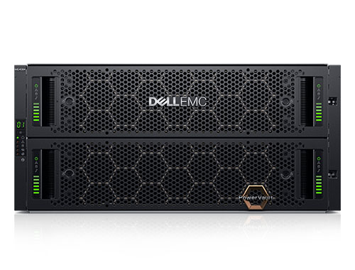 戴尔易安信Dell EMC PowerVault ME4084光纤存储阵列，16Gb FC 8 端口 双 5U 控制器/12TB, HDD, 7.2K*28块, 3YPS/7*24_4/导轨