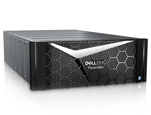 戴尔Dell EMC PowerMax 2000 存储阵列，全闪存存储、NVMe存储、NAS存储