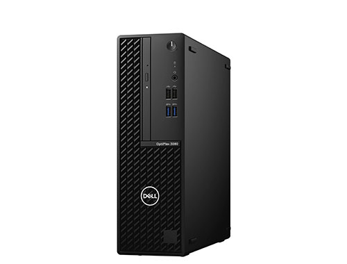 Dell OptiPlex 3080 SFF 小机箱主机（ 酷睿™ i3-10100 ，4核 ，3.6GHz丨4GB DDR4 内存丨128GB固态 + 1TB 2.5英寸硬盘丨英特尔 ® UHD 显卡)