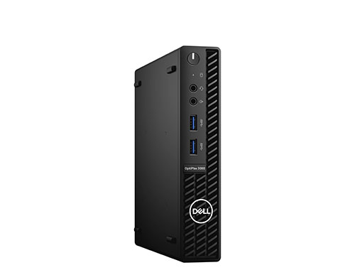 DELL OptiPlex 3080 MFF 商用迷你微型机（ 酷睿™ i5-10600T，6核，2.4GHz丨16GB DDR4 内存丨512GB 固态 + 1TB 2.5英寸硬盘 丨英特尔 UHD 显卡）