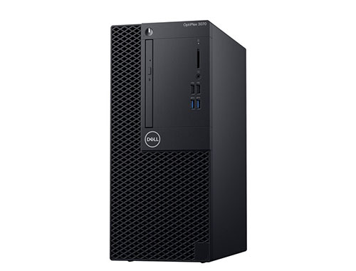 DELL OptiPlex 3070 商用整机大机箱 （ 酷睿i5-9500，6核丨8GB DDR4 内存丨128GB 固态+ 1TB SATA 硬盘丨集成 UHD 显卡丨23.8寸显示器 )