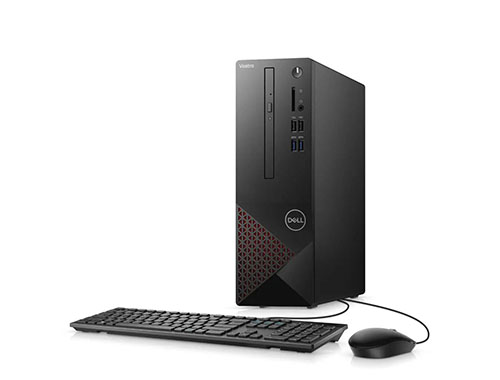 DELL Vostro 成就 3681 超精悍商用台式机（奔腾™ 金牌G-6400，双核，4.0GHz丨4GB DDR4 内存丨1TB SATA 硬盘丨英特尔 UHD 显卡丨Windows 10家庭版)