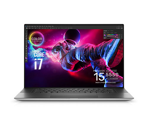 Dell Precision 5550 移动工作站（英特尔酷睿 i9-10885H，8核丨32G DDR4内存丨M.2 1TB 固态硬盘丨 NVIDIA T2000 4G独显丨15.6英寸丨Win 10丨3年保修 ）