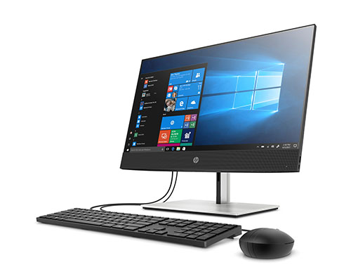 HP ProOne 400 G6 24 窄边框商用一体机（酷睿™ i5-10500T，6核丨8G DDR4 内存丨128GB 固态+1TB SATA 硬盘丨 集成显卡丨触控屏丨23.8 英寸丨Win 10 系统）