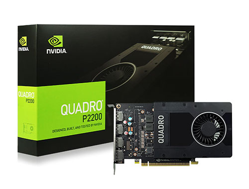 NVIDIA Quadro P2200 5GB GDDR5x 专业图形设计显卡