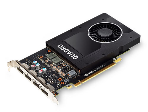 NVIDIA Quadro P2200 5GB GDDR5x 专业图形设计显卡