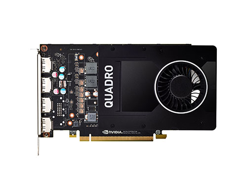 NVIDIA Quadro P2200 5GB GDDR5x 专业图形设计显卡