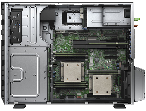 Dell PowerEdge T440 塔式服务器（英特尔至强® 铜牌3204 1.9G, 6核丨32GB ECC内存丨5块*8TB 7.2K SAS硬盘丨H330阵列卡丨DVD光驱丨3年保修）