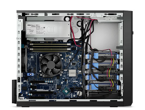 Dell EMC PowerEdge T150 塔式服务器（英特尔至强E-2324G 3.1GHz, 4核丨32GB UDIMM内存丨2块*2TB 7.2K SATA硬盘丨PERC S150 控制器丨3年保修）