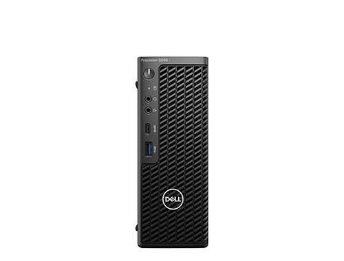 Dell Precision T3240 超小机箱工作站（英特尔酷睿i7-10700, 2.9GHz, 8核丨32GB DDR4 内存丨1TB M.2 固态硬盘丨NVIDIA P1000, 4G独显丨三年保修）