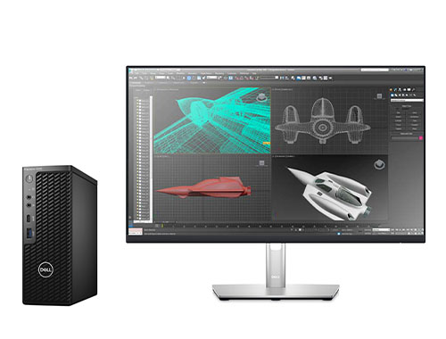 Dell Precision 3240工作站（英特尔至强 W-1290, 3.2GHz, 10核丨64GB DDR4 内存丨1TB M.2 固态硬盘丨Nvidia T1000显卡丨23.8寸  2K显示器丨三年保修）