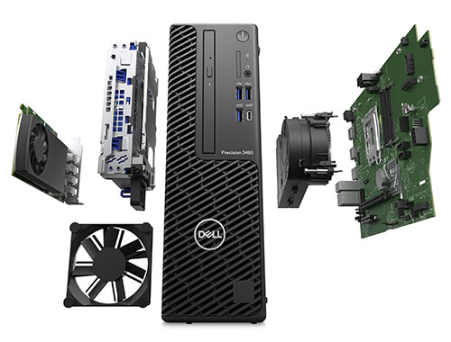 Dell Precision T3460 分子模拟工作站（英特尔酷睿 i9-12900, 2.4GHz, 16核丨32GB DDR5内存丨1TB M.2固态硬盘丨AMD WX 3200 4GB显卡丨U2422HX显示器）