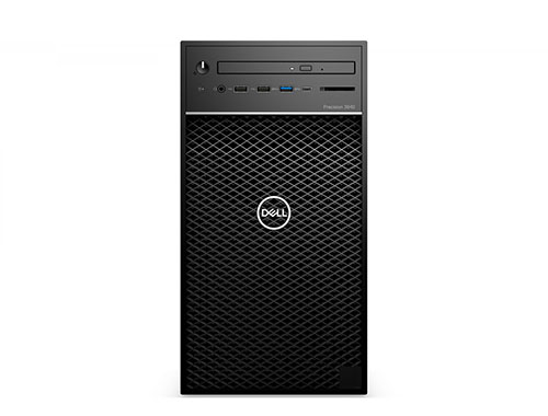 Dell Precision T3640 台式工作站（英特尔至强 W-1250, 3.3GHz, 6核丨64GB DDR4 内存丨2块*1TB PCIe NVMe M.2固态硬盘丨NVIDIA P400, 2GB独显）