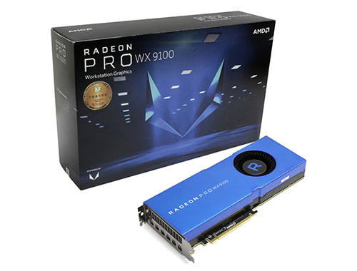 AMD Radeon™ Pro WX 9100 3D建模剪辑专业图形台式电脑显卡
