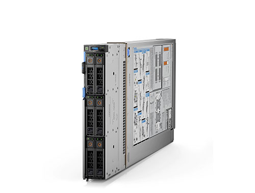 Dell PowerEdge MX750c 计算托架，模块化计算节点（2颗*英特尔至强银牌 4314 2.4G, 16C/32T丨64GB DDR4内存丨4块*2.4TB 10K SAS硬盘丨PERC H745P MX）